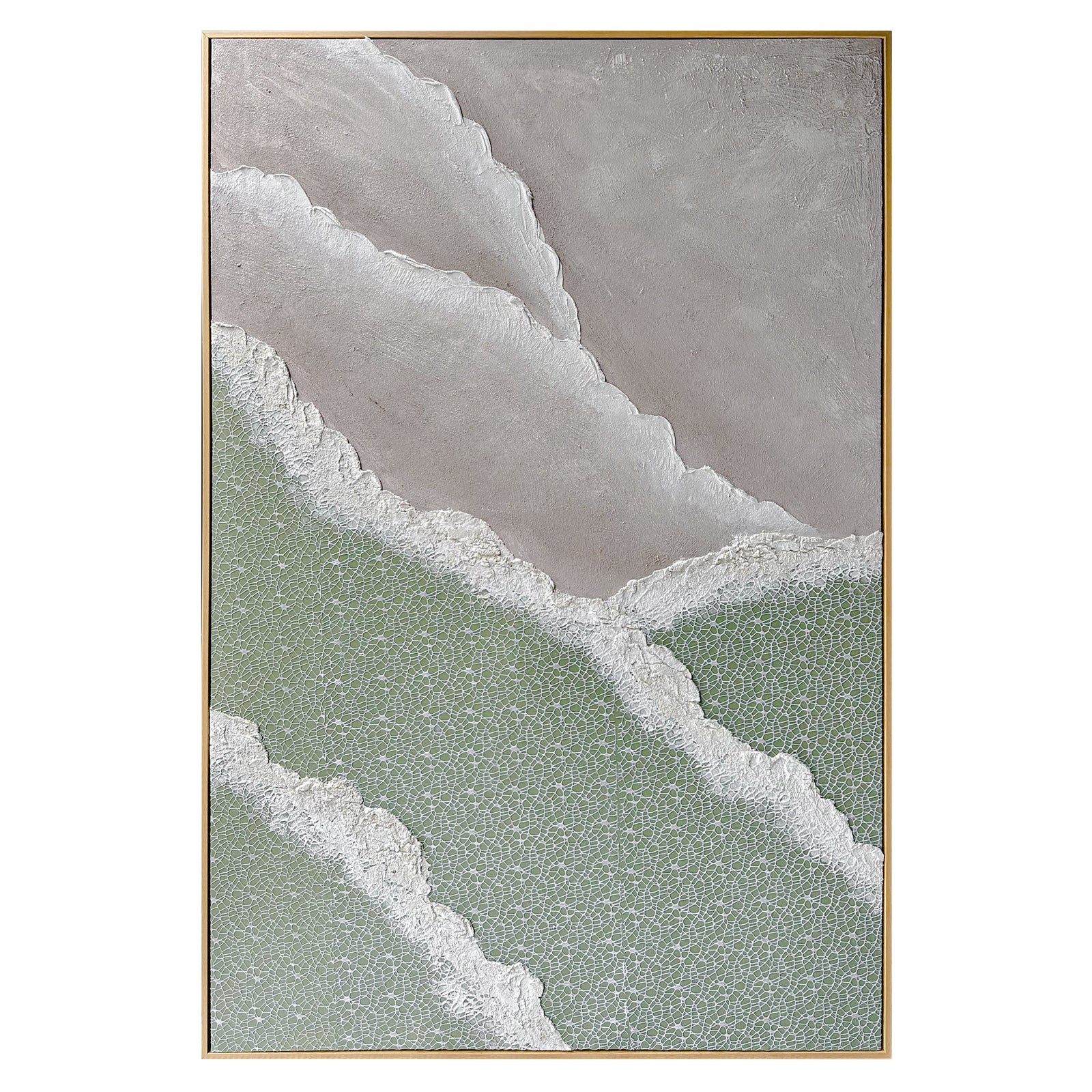 Nolan 120x180cm Framed Textured Canvas 3D Wall Art