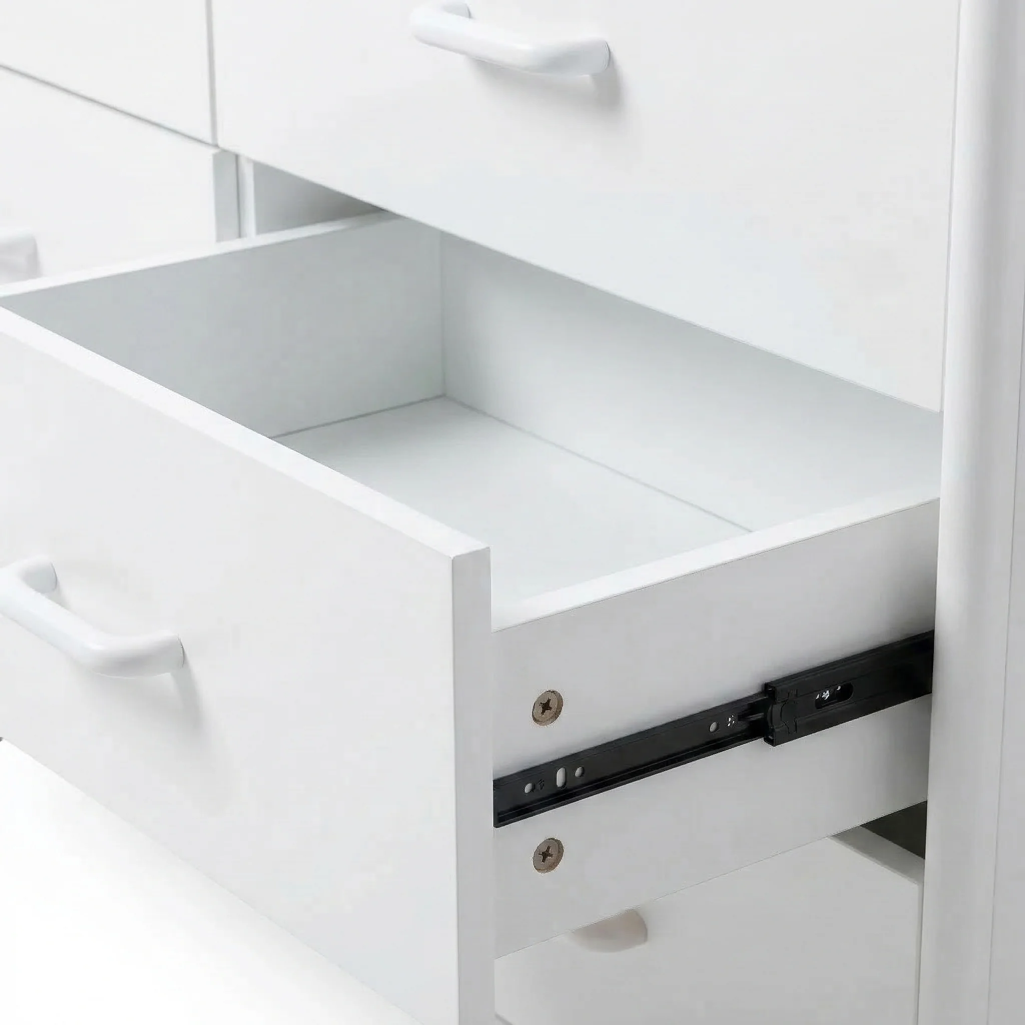 Nooki 6 Drawer Lowboy Dresser in White - Image 9