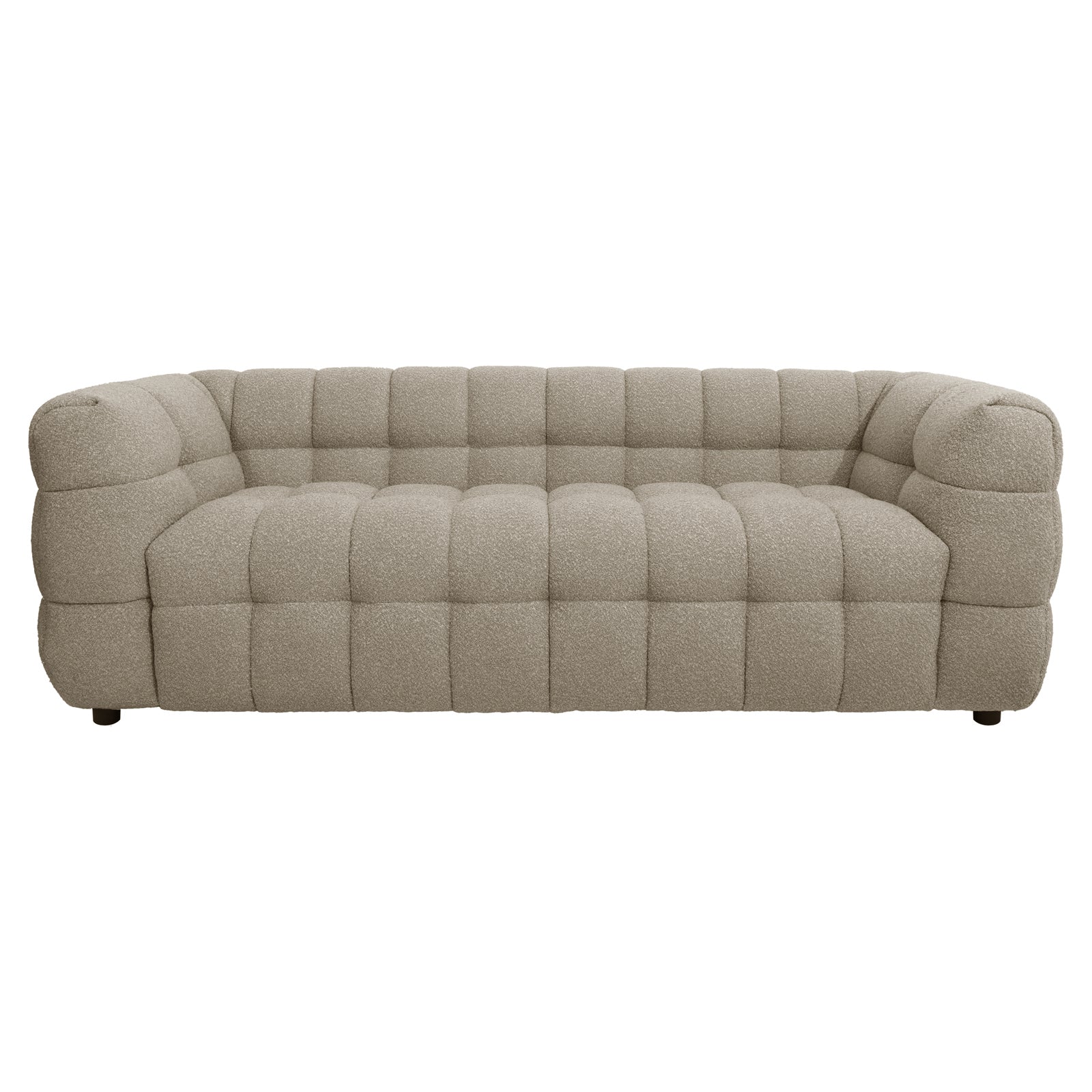 Norah 3 Seater Boucle Sofa in Warm Beige