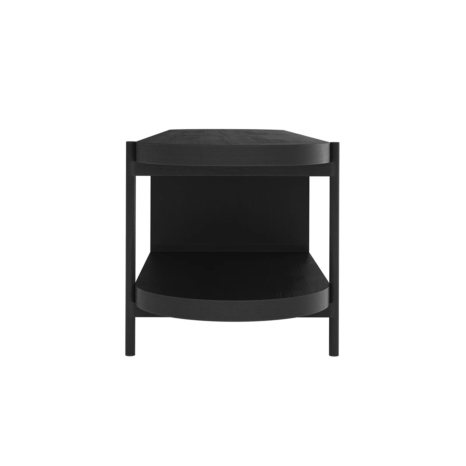 Novia 220-270cm Extendable Entertainment TV Unit in Black - Image 7