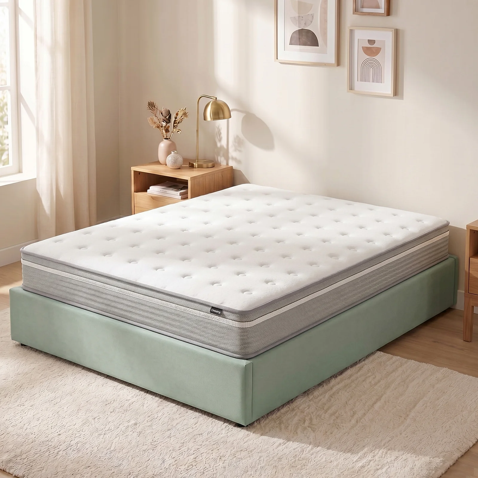 Oriona Super King 25cm Cool Gel Memory Foam Mattress - Image 2