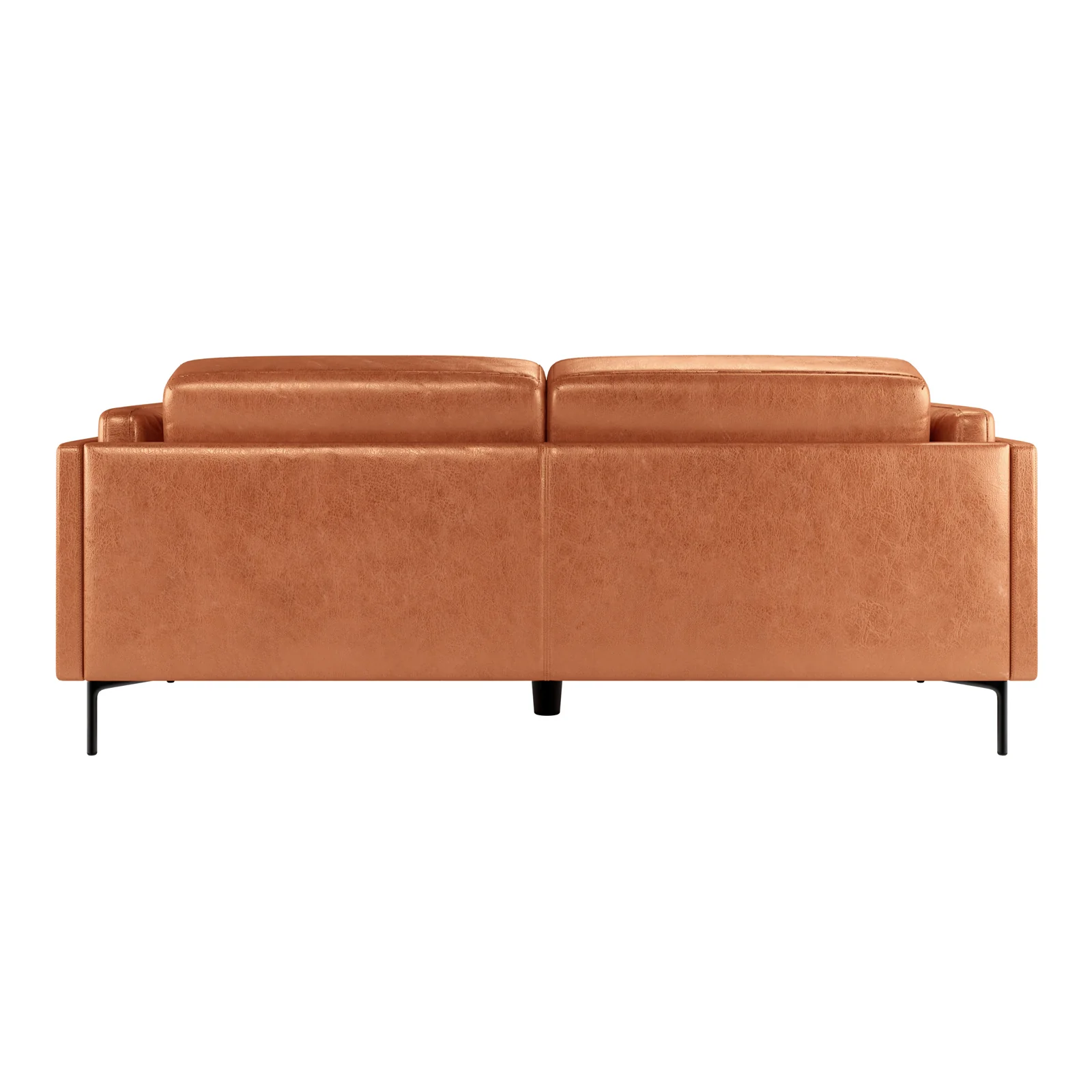 Oslo 3-Seater PU Leather Sofa in Mocha - Image 7