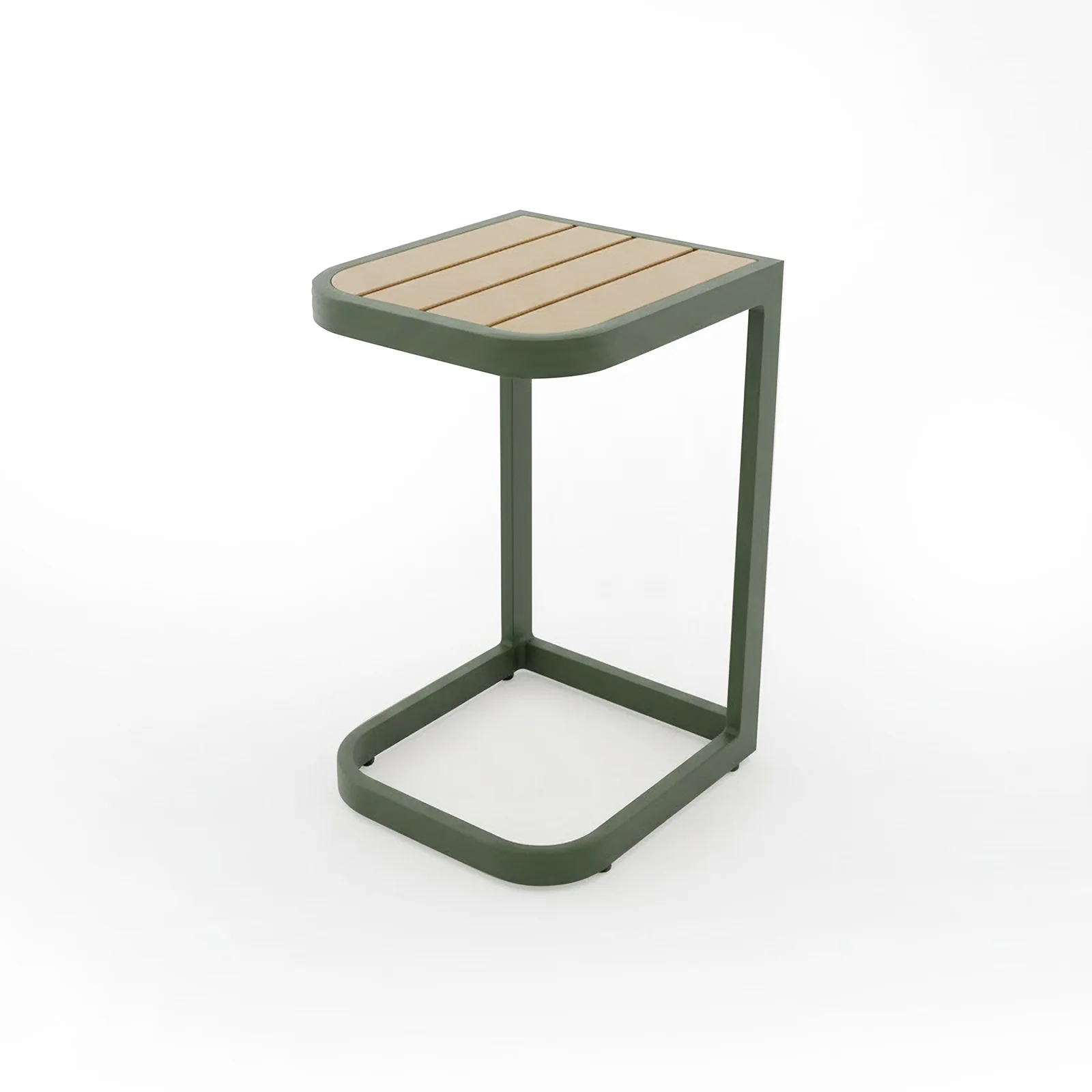 Paloma Modular Outdoor Lounge Set in Olive Green - Image 11
