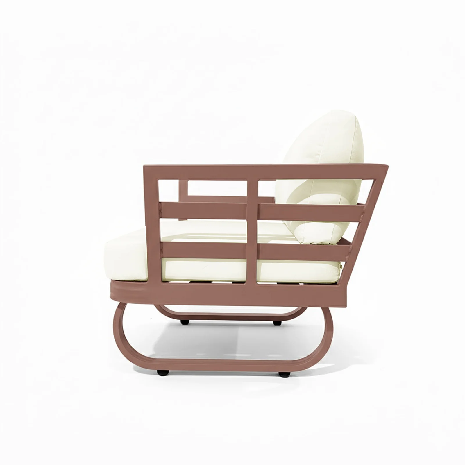 Paloma Modular Outdoor Lounge Set in Terracotta - Image 12