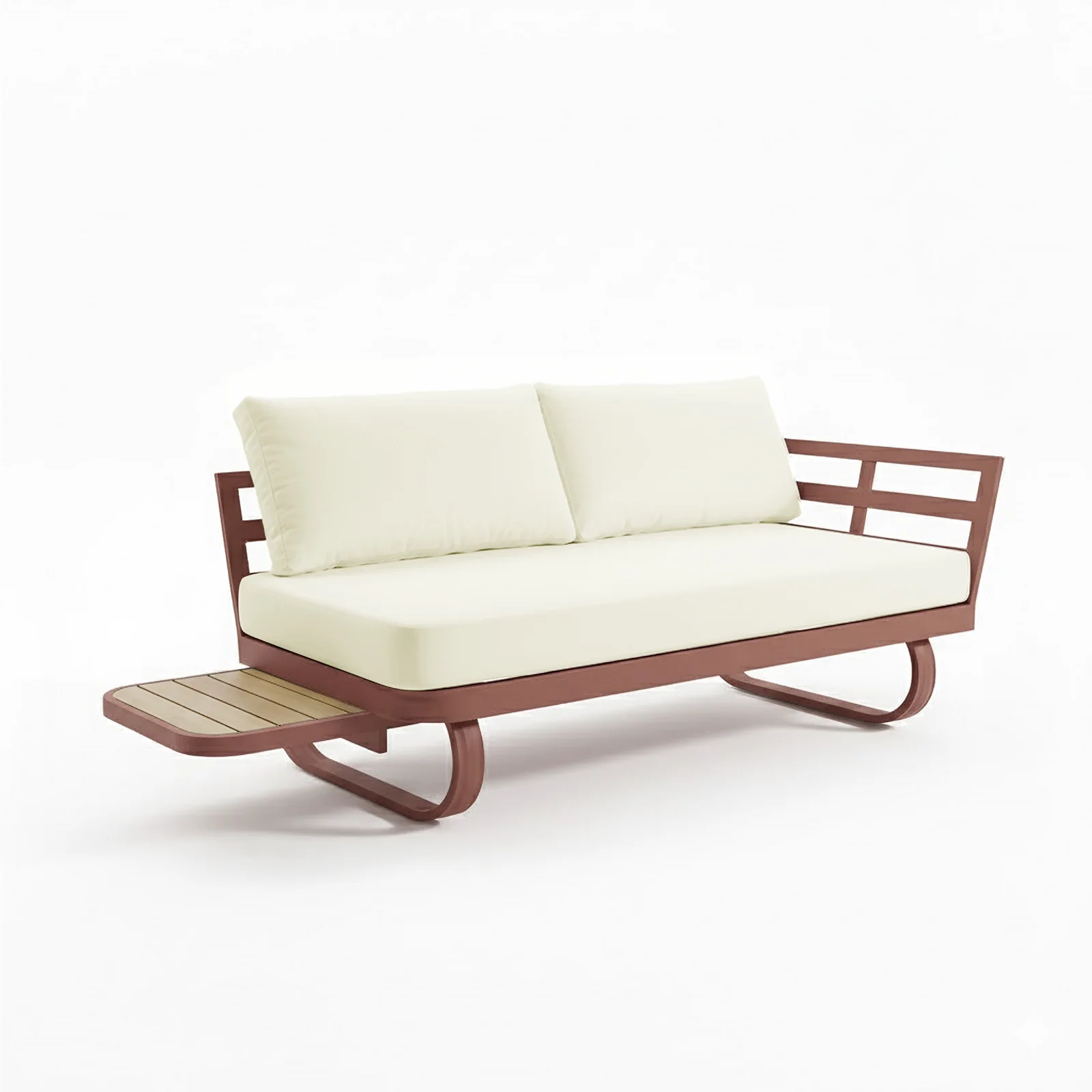 Paloma Modular Outdoor Lounge Set in Terracotta - Image 8