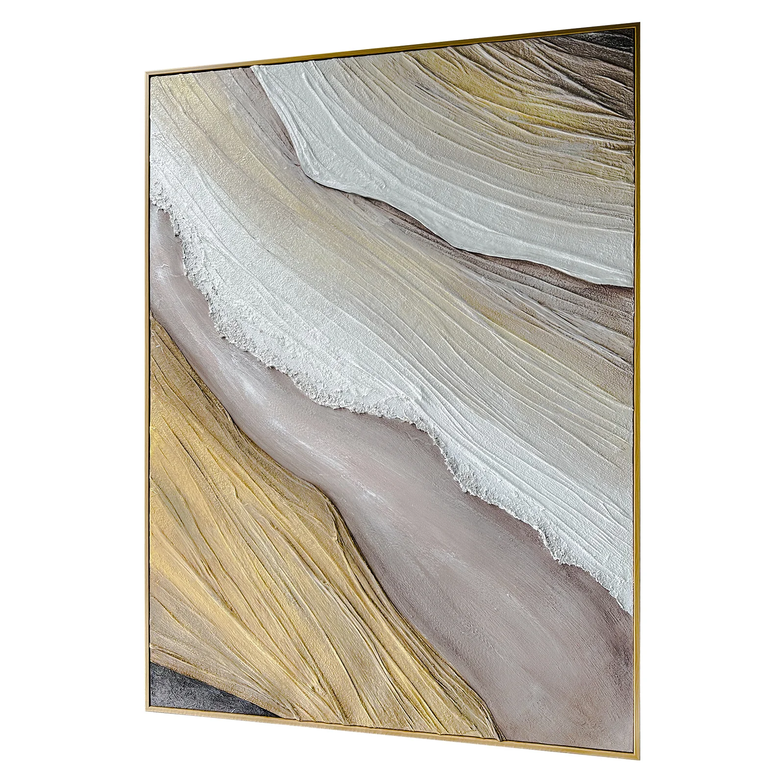 Raine 120x180cm Framed Textured Canvas 3D Wall Art - Image 6