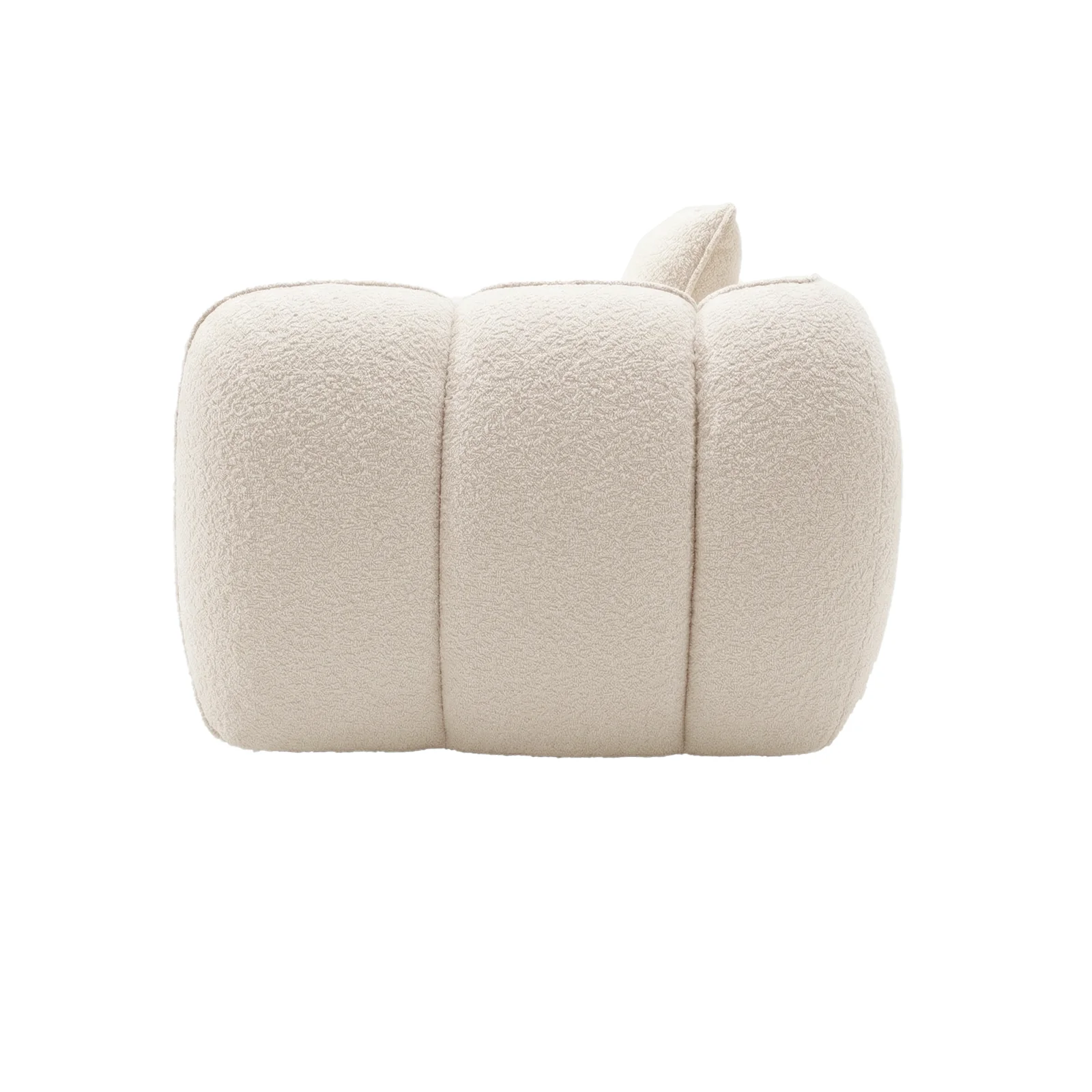 Rendon 3 Seater Performance Boucle Sofa in Cream White - Image 12