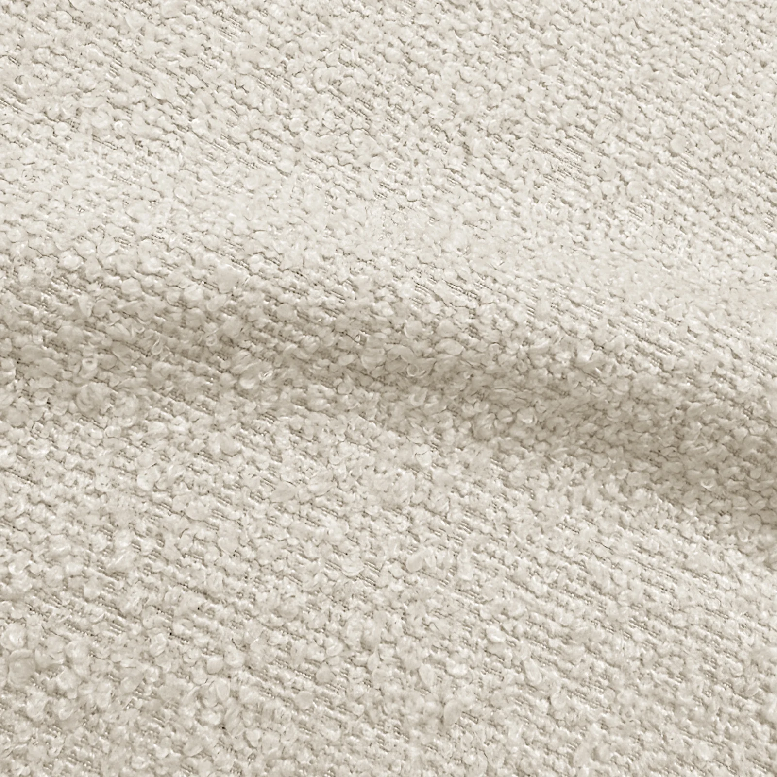 Rendon 3 Seater Performance Boucle Sofa in Cream White - Image 6