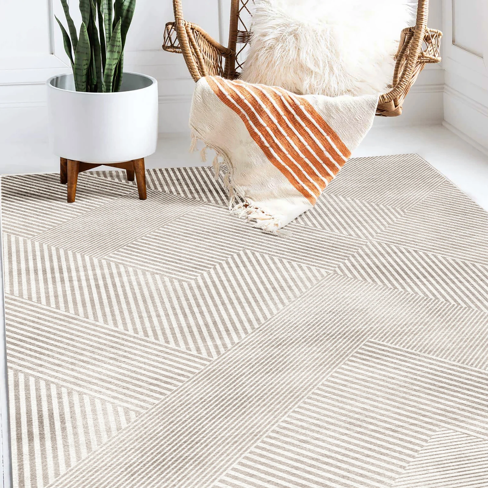Rosson 160x230cm Medium Modern Abstract Indoor Rug - Image 2