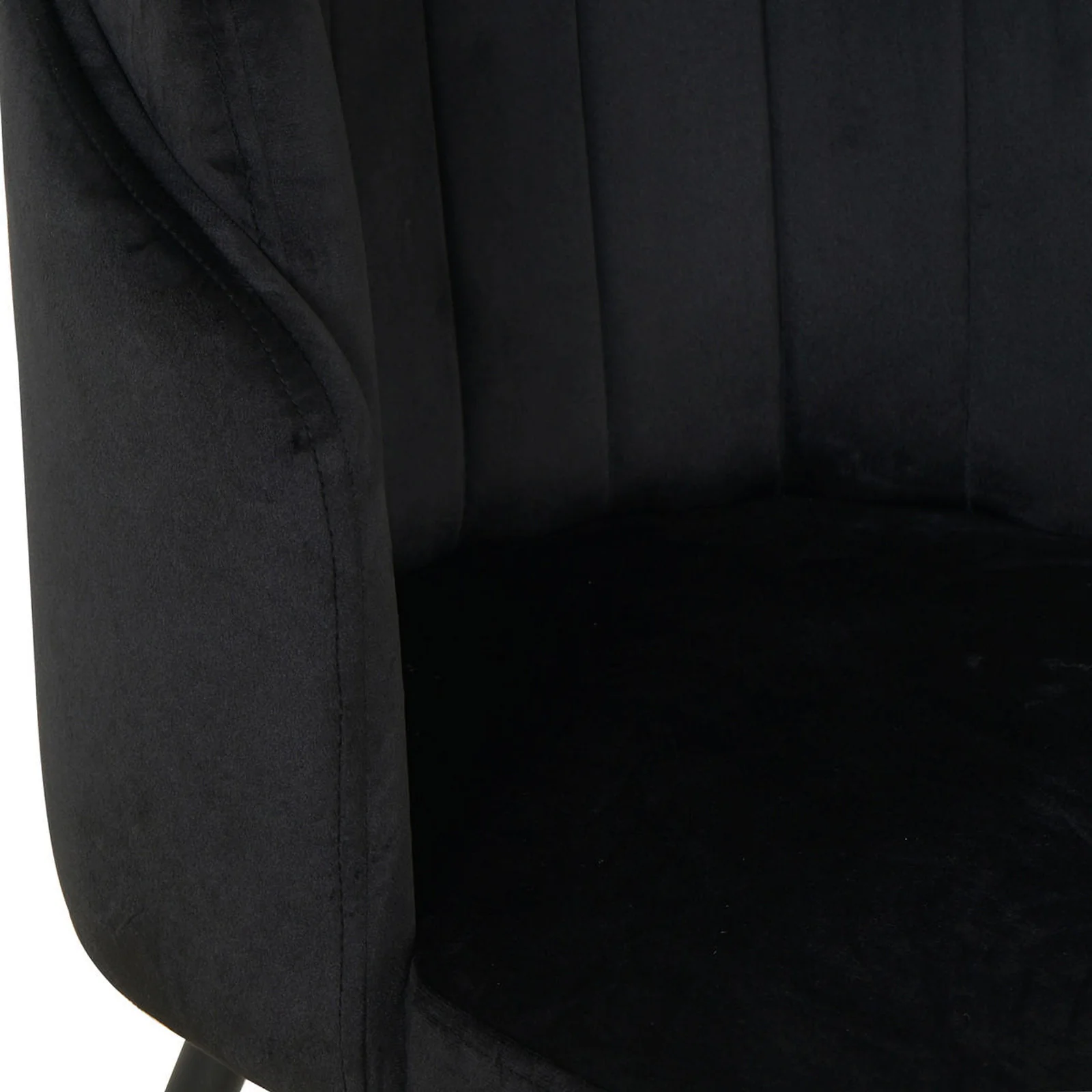 Scarlett Dining Chair Set of 6 in Black - Image 11