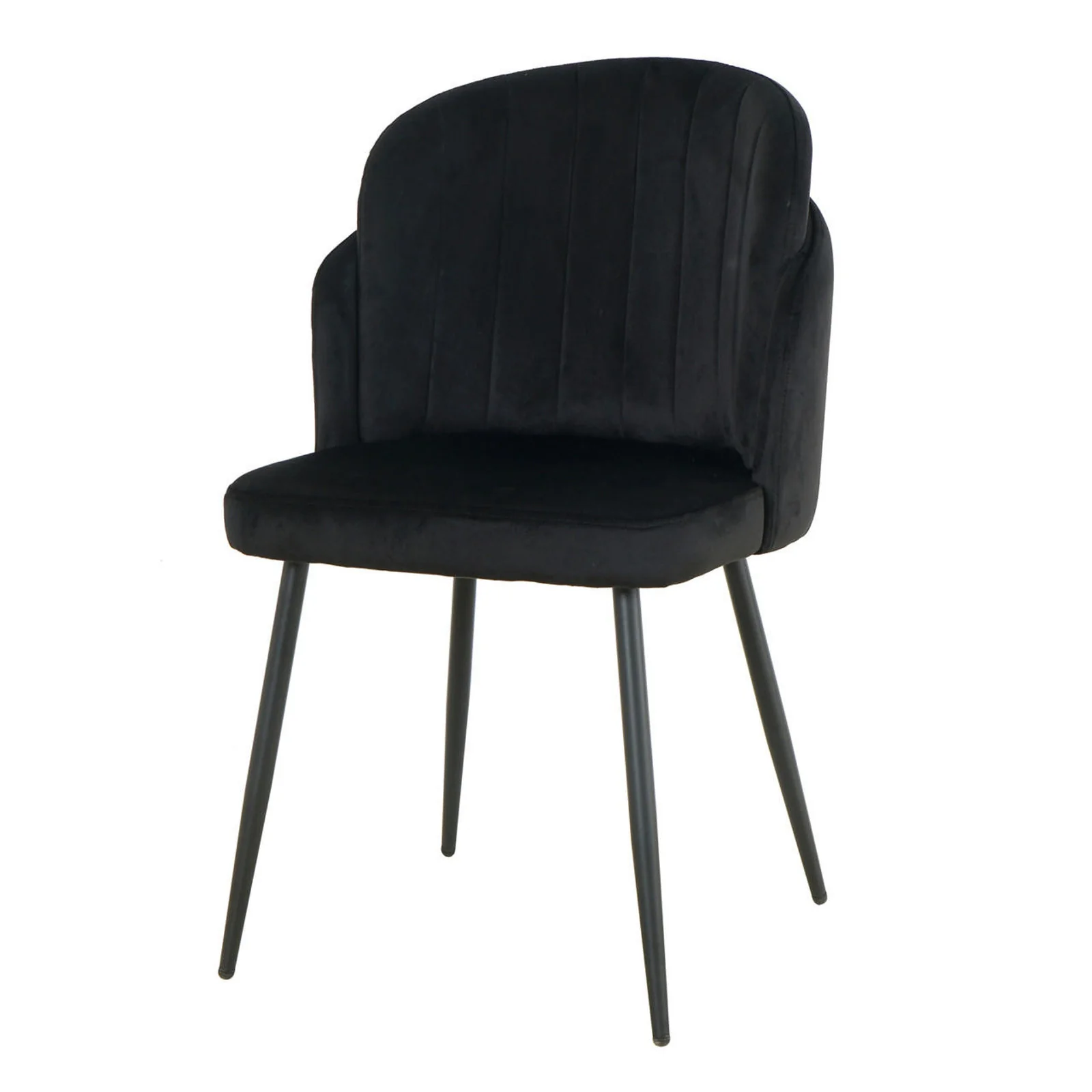 Scarlett Dining Chair Set of 6 in Black - Image 6