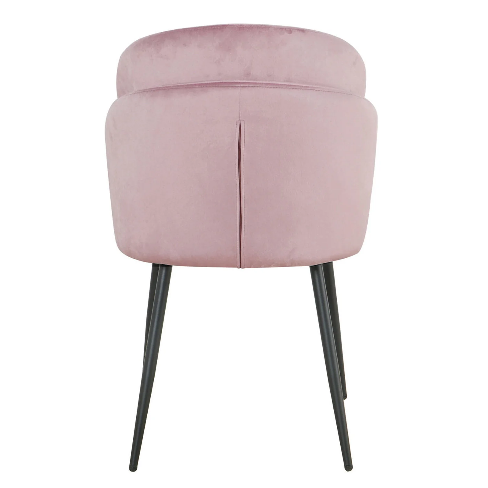 Scarlett Velvet Dining Chair Set of 2 in Mauve Pink - Image 9