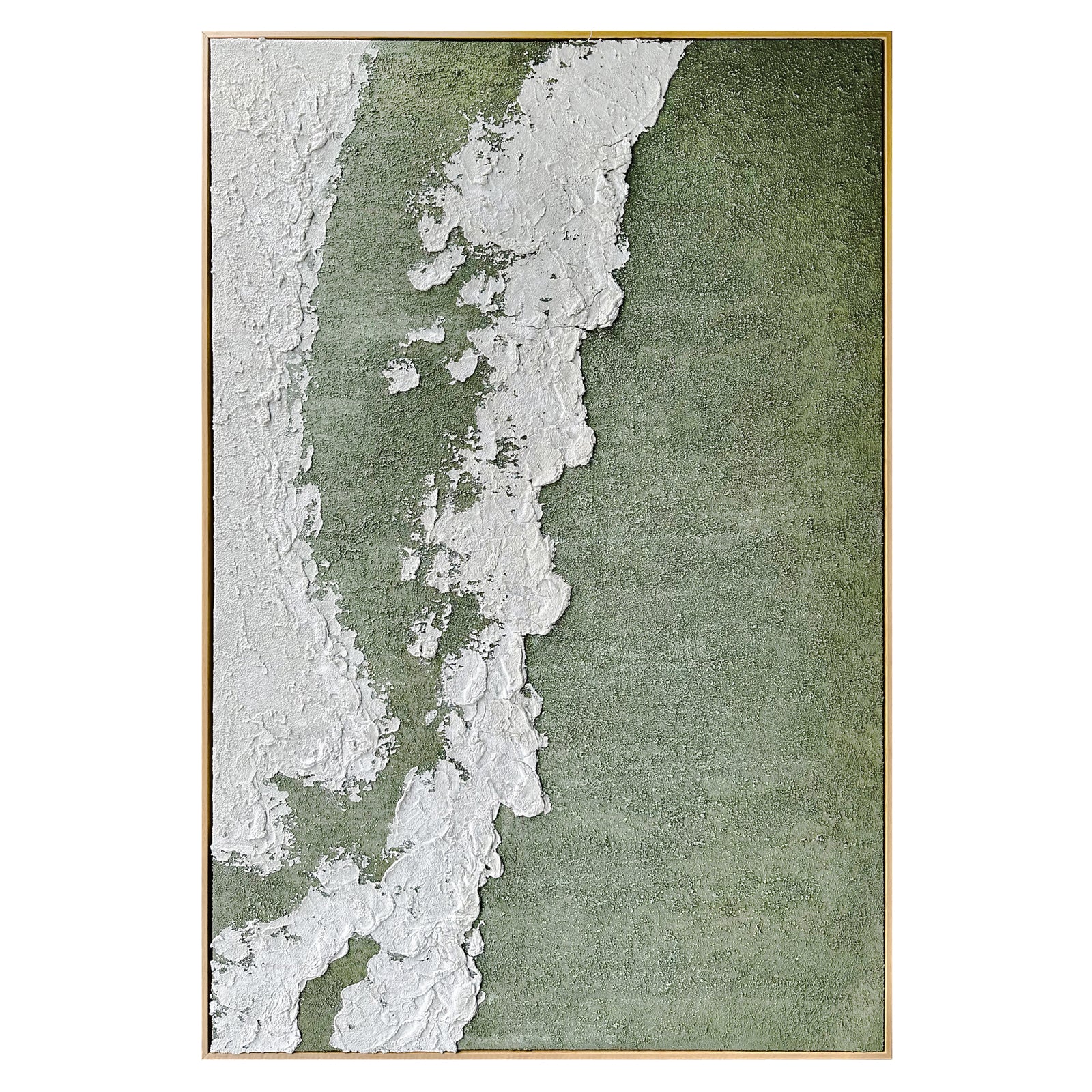 Serene 120x180cm Framed Textured Canvas 3D Wall Art