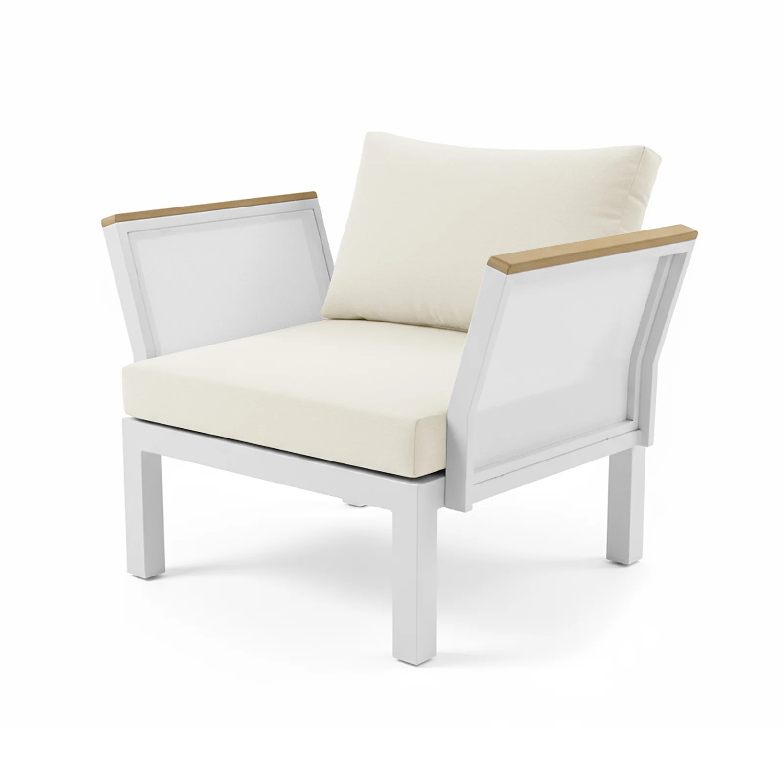 Sierra 5-Seater Outdoor Lounge Set in Beige - Image 9