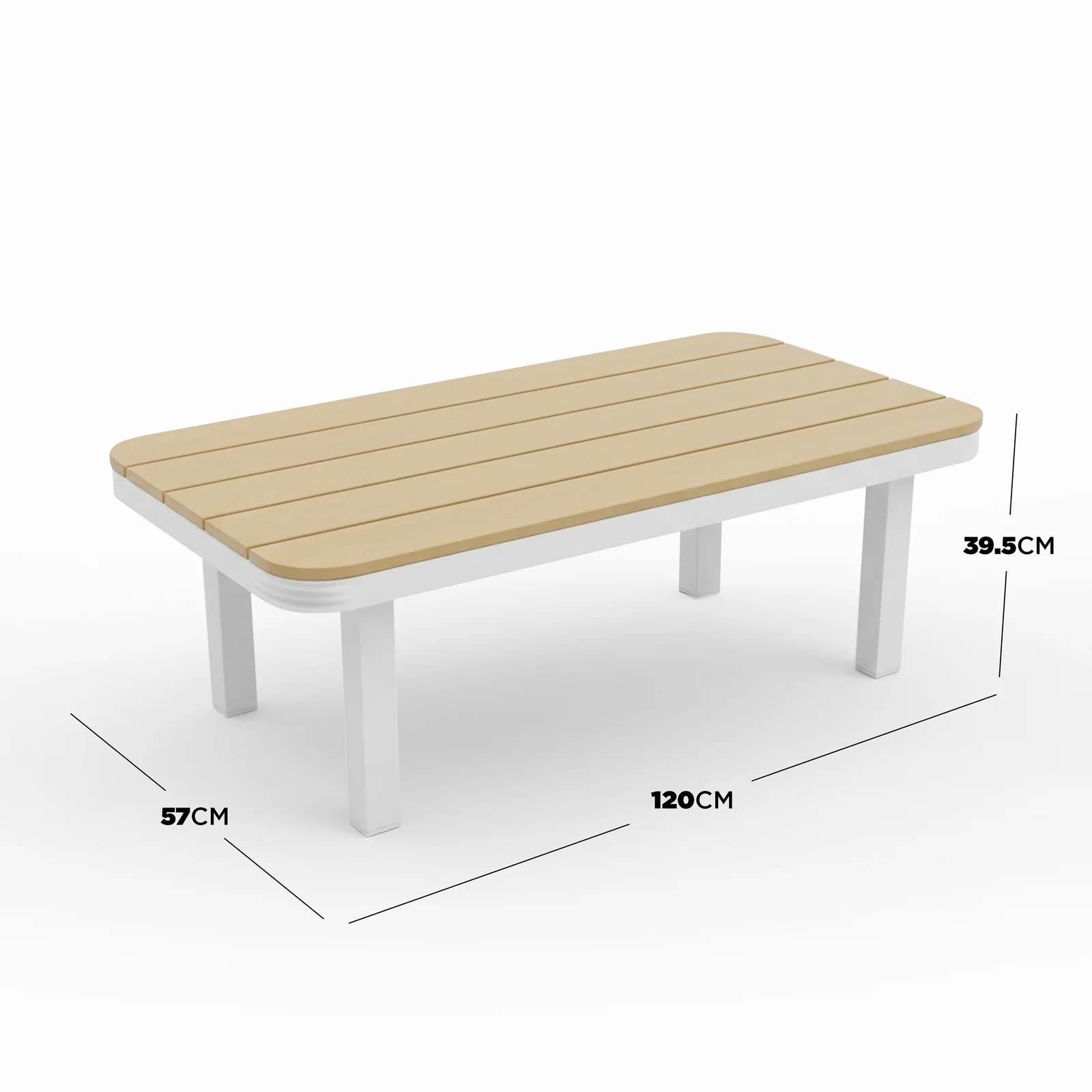 Sierra 5-Seater Outdoor Lounge Set in Grey - Image 9