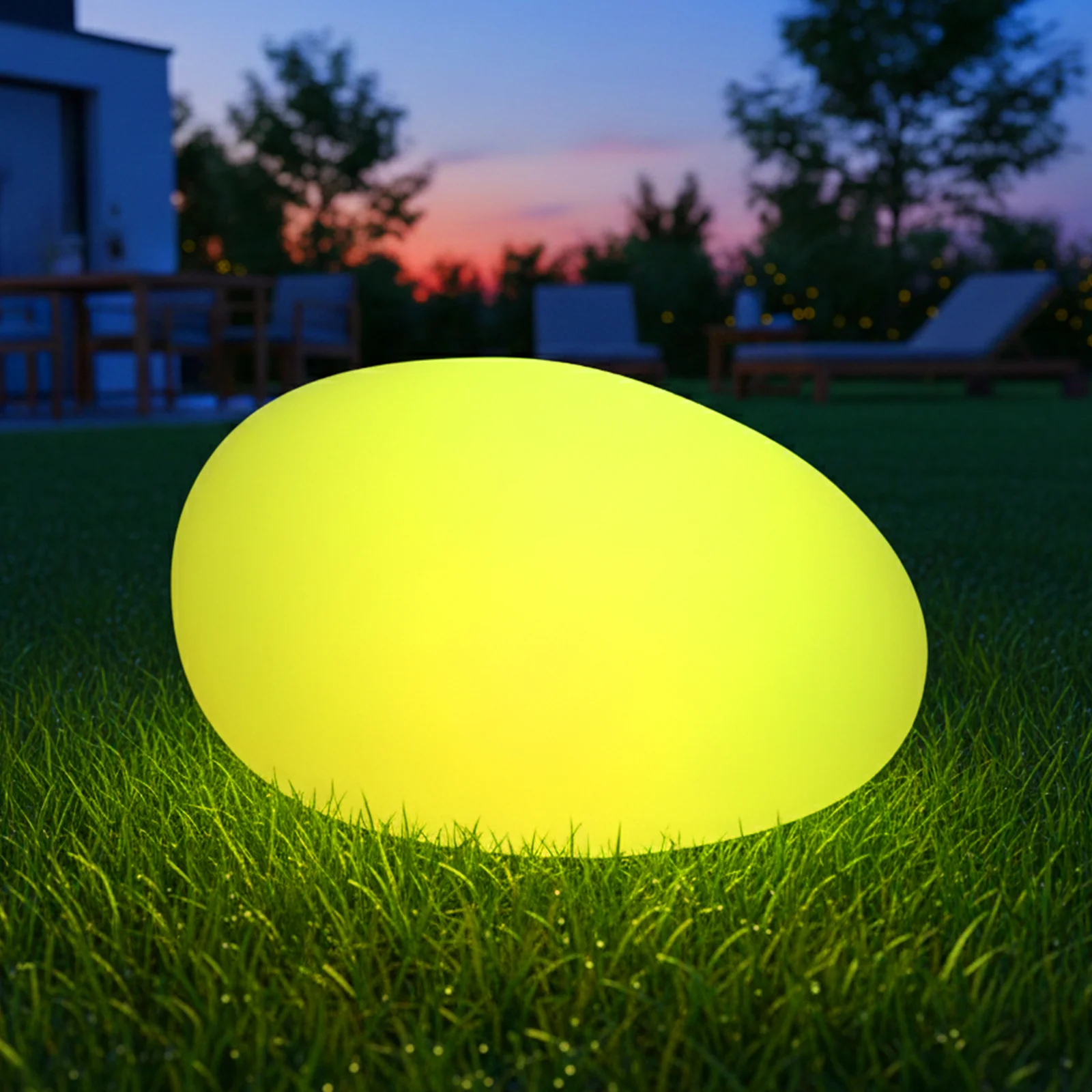 40cm Solar Garden Rock Lamp – Waterproof LED RGB Light with Remote Control. - Image 5