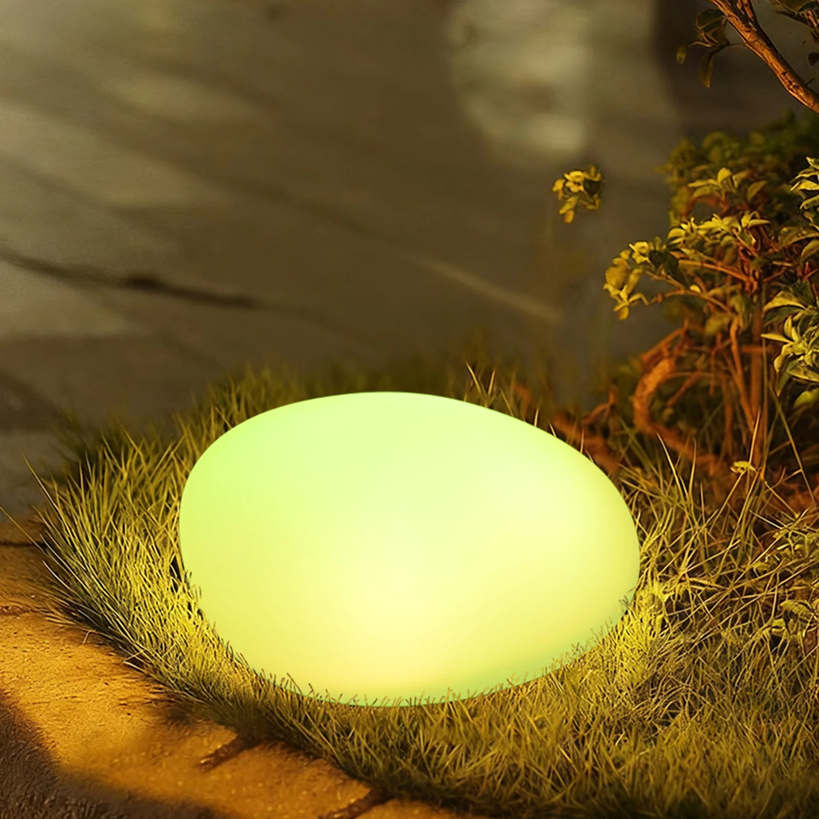 22cm Solar Garden Rock Lamp – Waterproof LED RGB Light with Remote Control. - Image 4