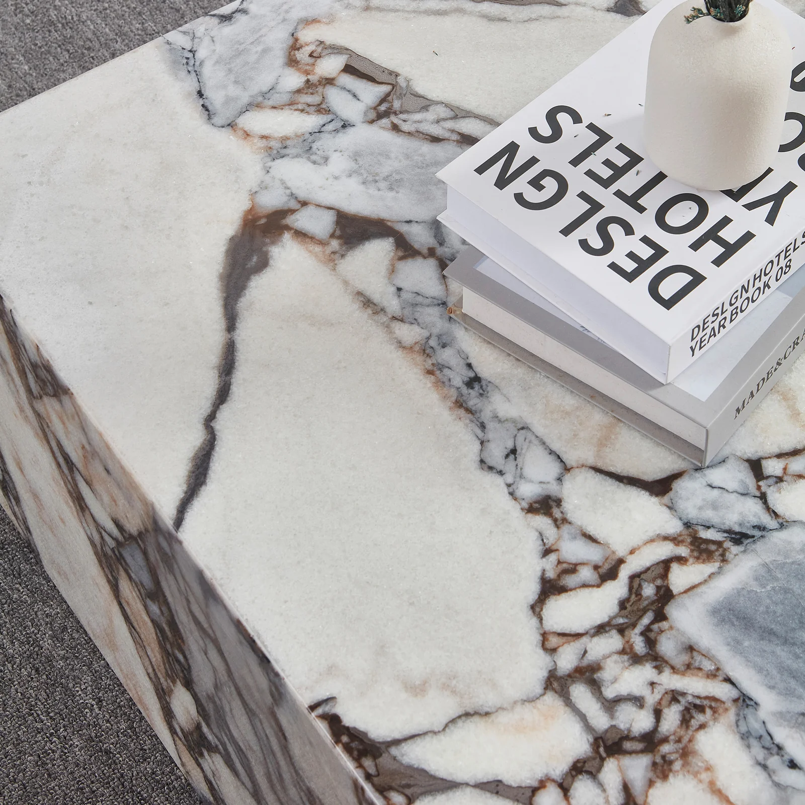 Solene 100cm Coffee Table in Real Blue Galaxy Marble - Image 7