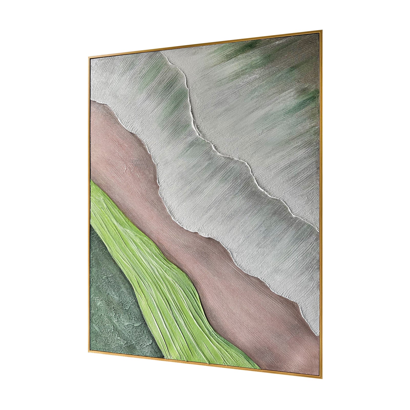 Sweeney 100x150cm Framed Textured Canvas 3D Wall Art - Image 7
