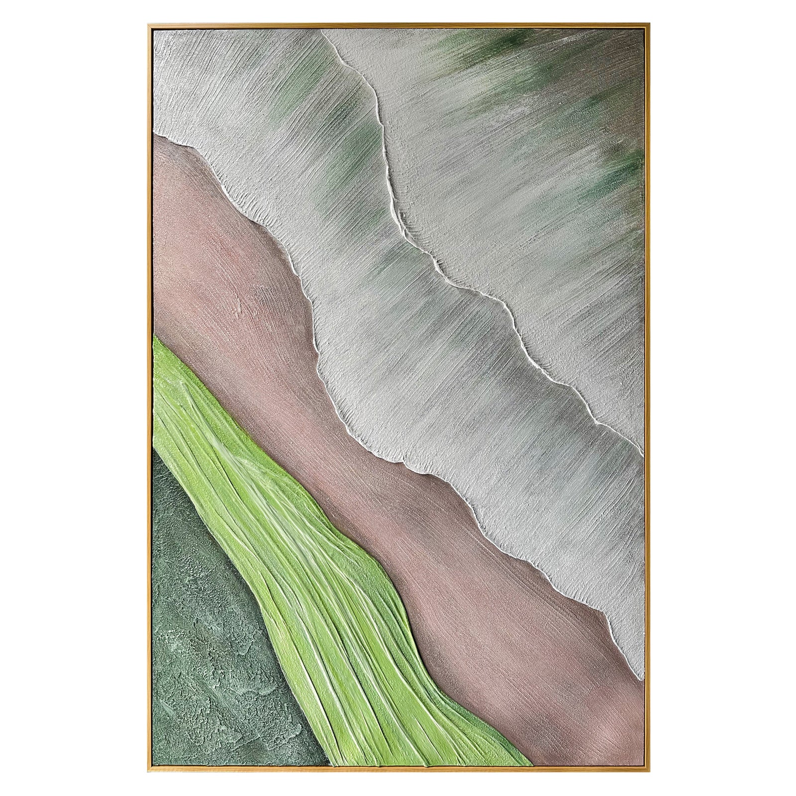 Sweeney 120x180cm Framed Textured Canvas 3D Wall Art