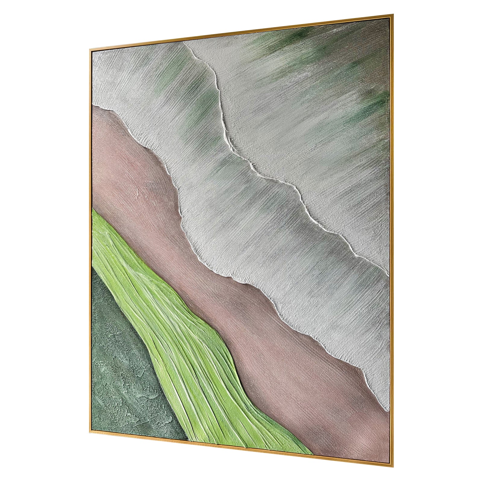 Sweeney 120x180cm Framed Textured Canvas 3D Wall Art - Image 6