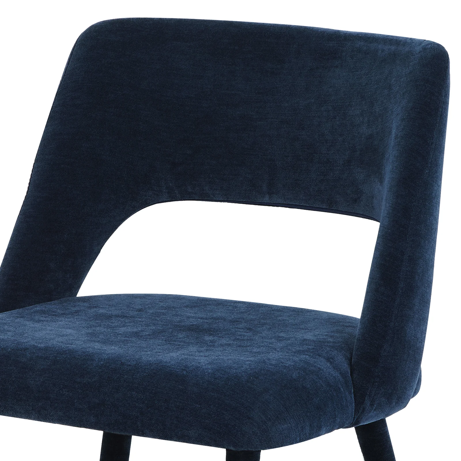 Sylas Modern Dining Chair in Midnight Blue (Set of 2) - Image 3