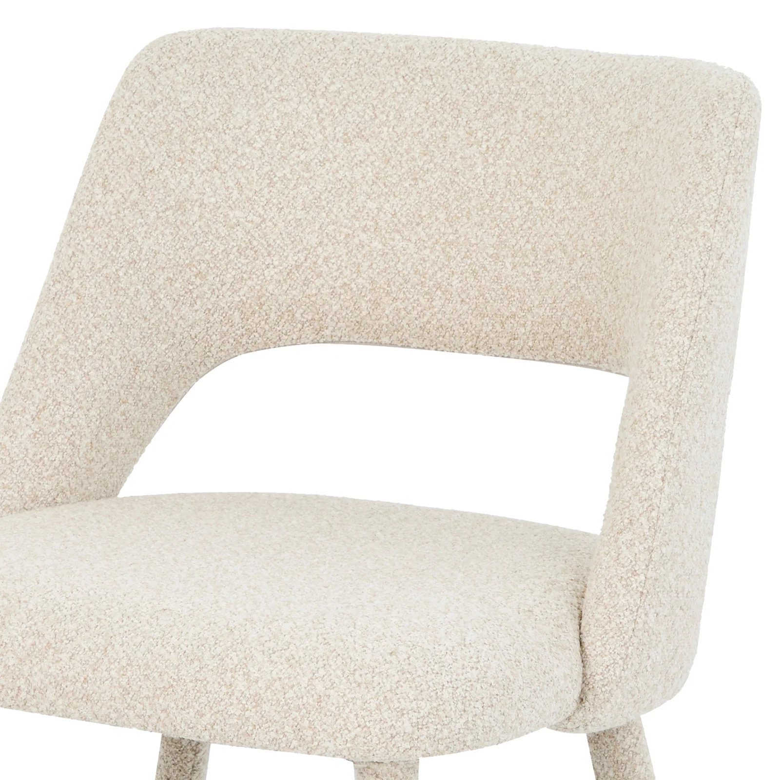 Sylas Modern Dining Chair in Warm Beige (Set of 2) - Image 3