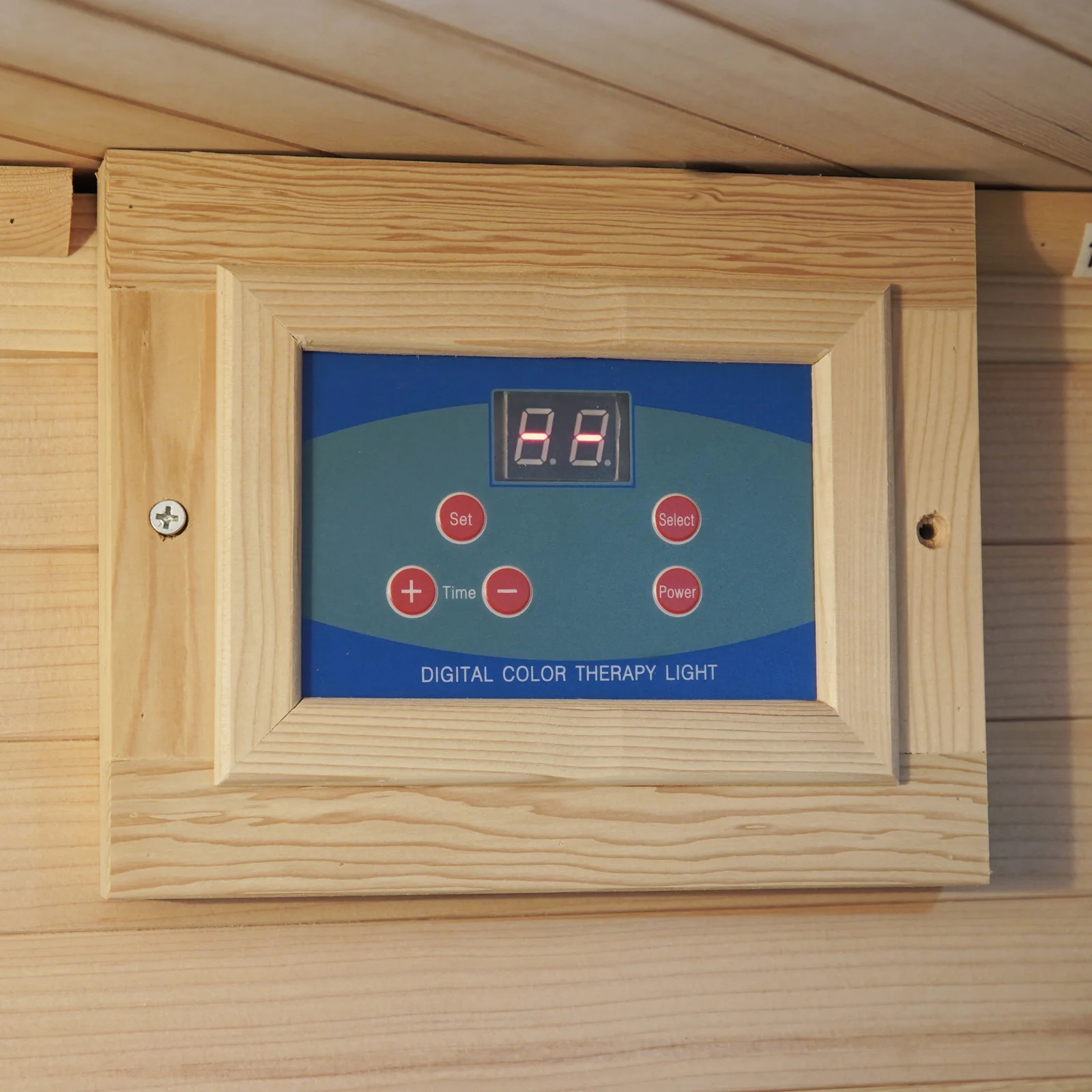 Taavi 4 Person Corner Carbon Fibre Infrared Indoor Sauna - Image 11