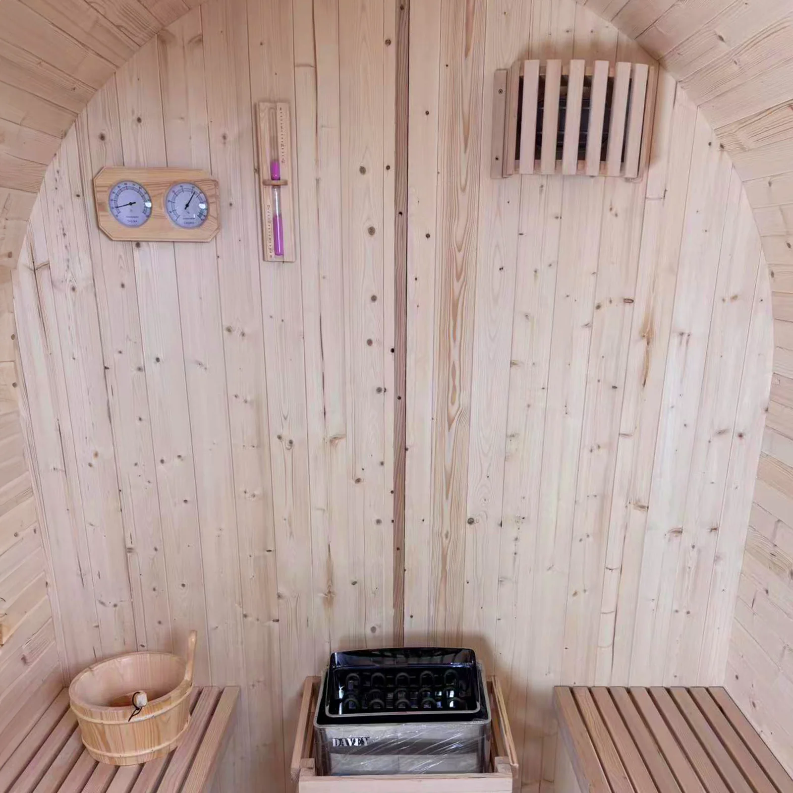 Tarni 4 Person Traditional Finnish Outdoor Sauna - Image 14