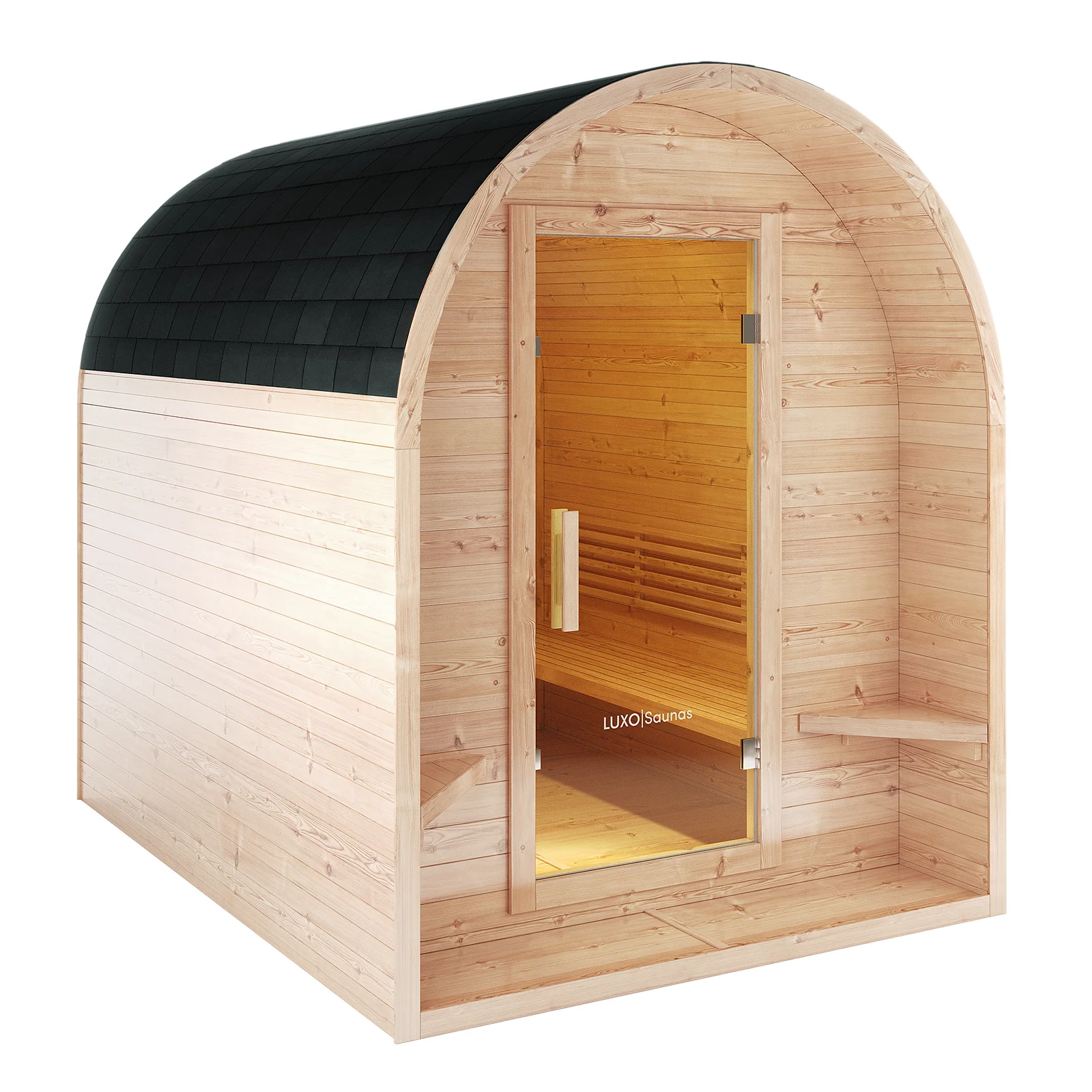 Tarni 4 Person Traditional Finnish Outdoor Sauna - Image 5