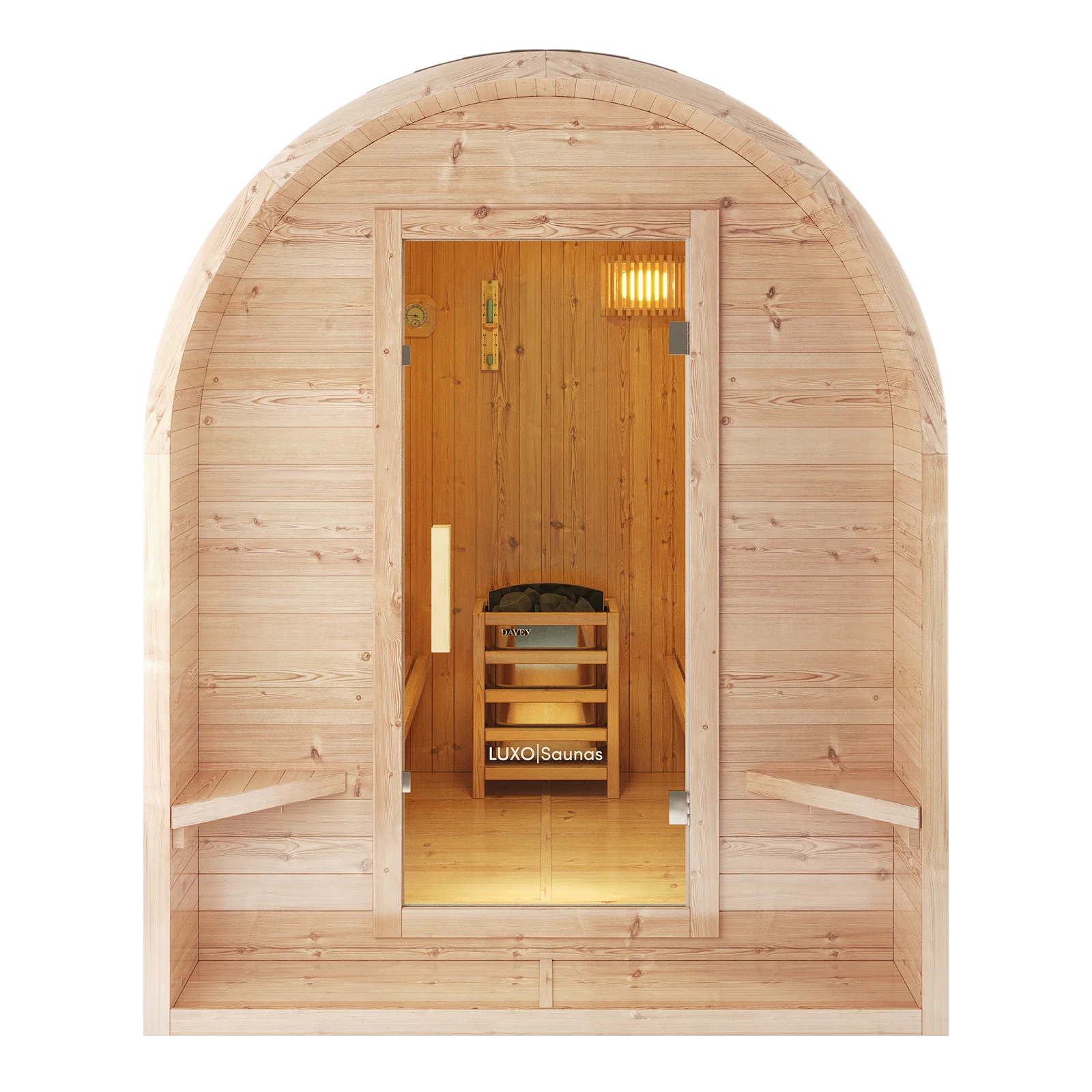 Tarni 4 Person Traditional Finnish Outdoor Sauna - Image 6