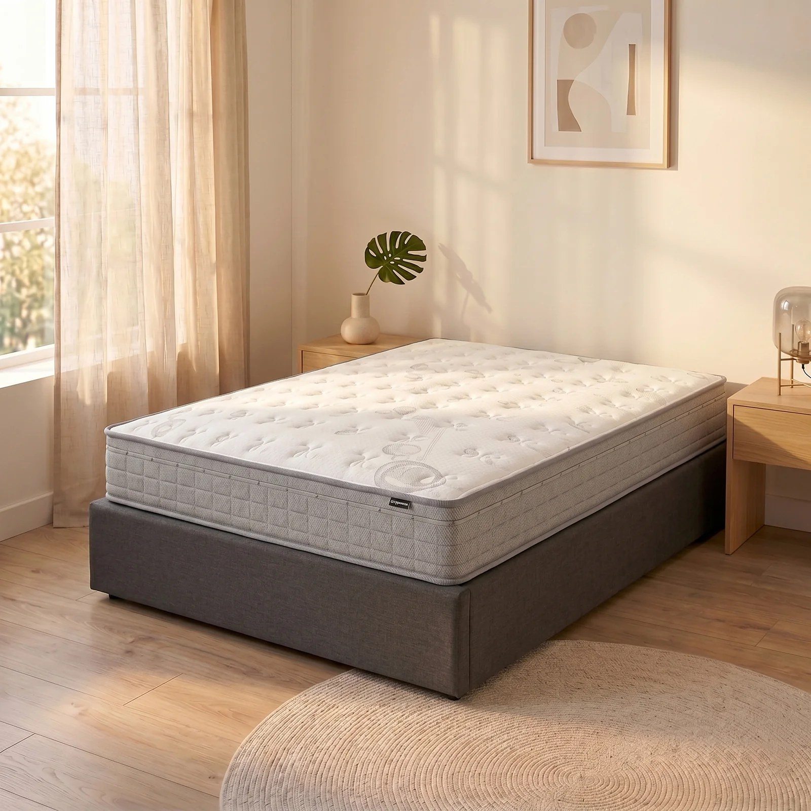 Thetis King 25cm Pocket Spring Latex Mattress in Med Firm - Image 2