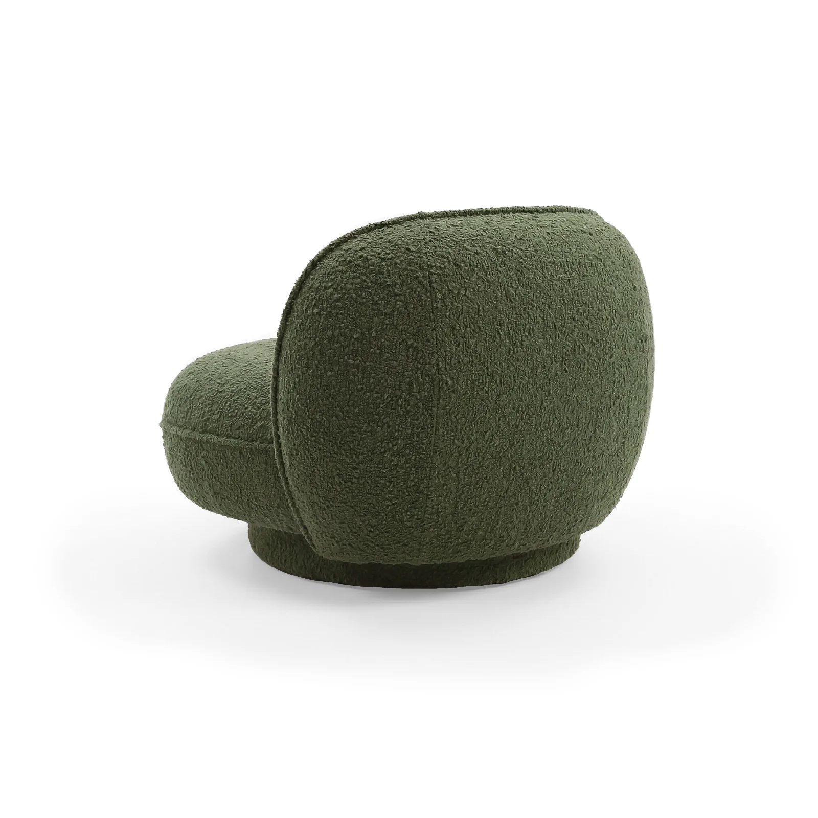 Torven 3 Seater Performance Boucle Sofa in Dark Forest Green - Image 5