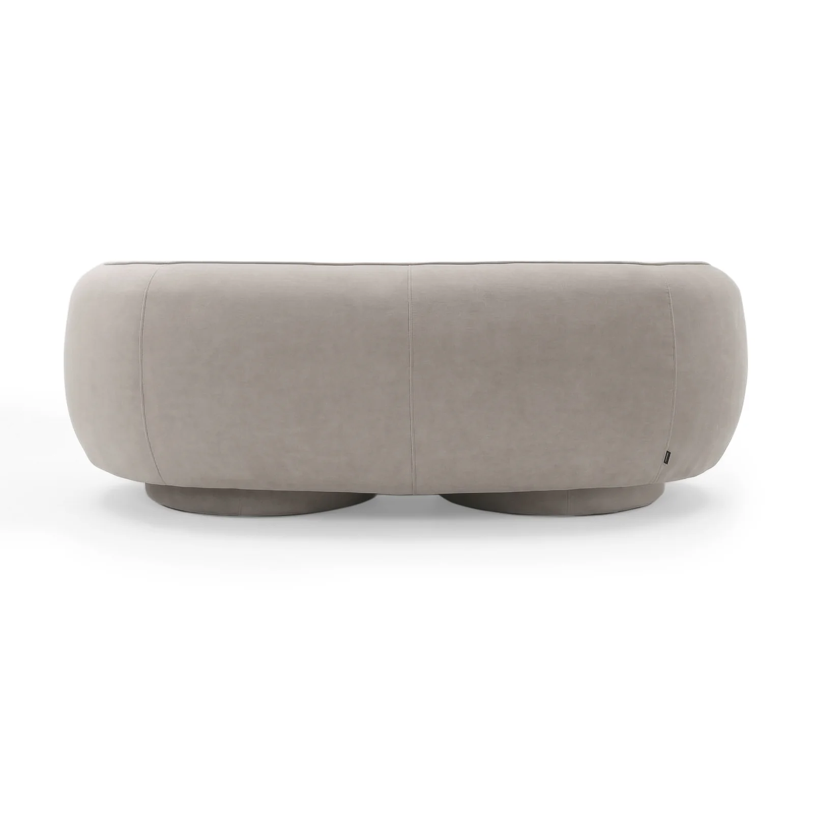 Torven 3 Seater Performance Velvet Sofa in Warm Beige - Image 6