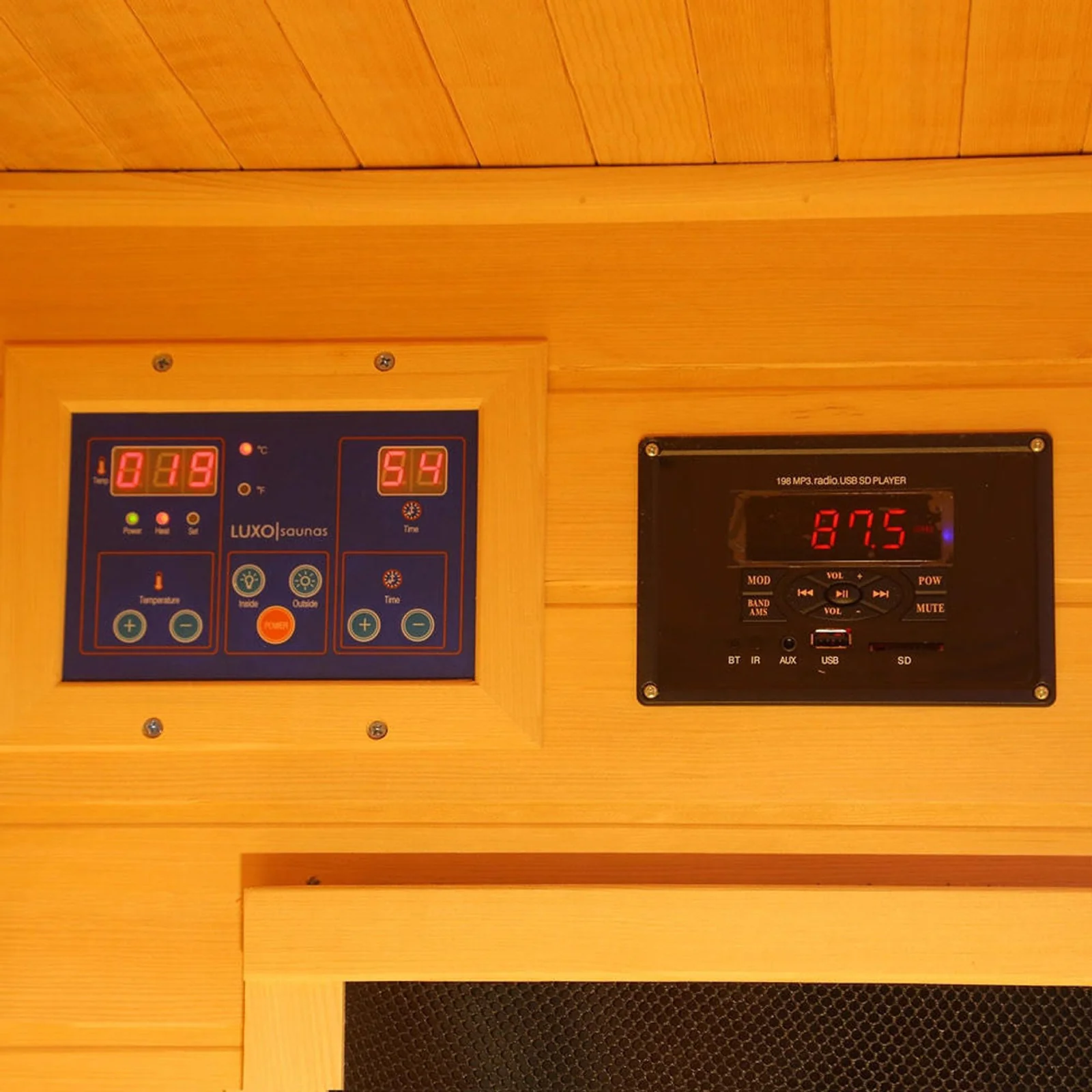 Tukeva 2-Person Carbon Fibre Infrared Indoor Home Sauna - Image 11