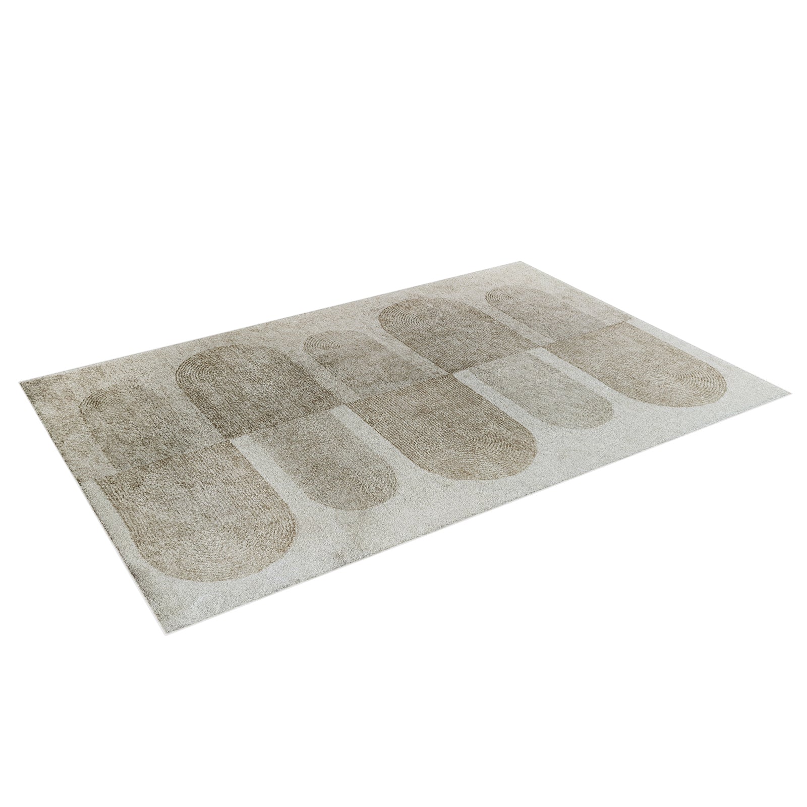 Tyche 160x230cm Soft Contemporary Printed Floor Rug - Image 5
