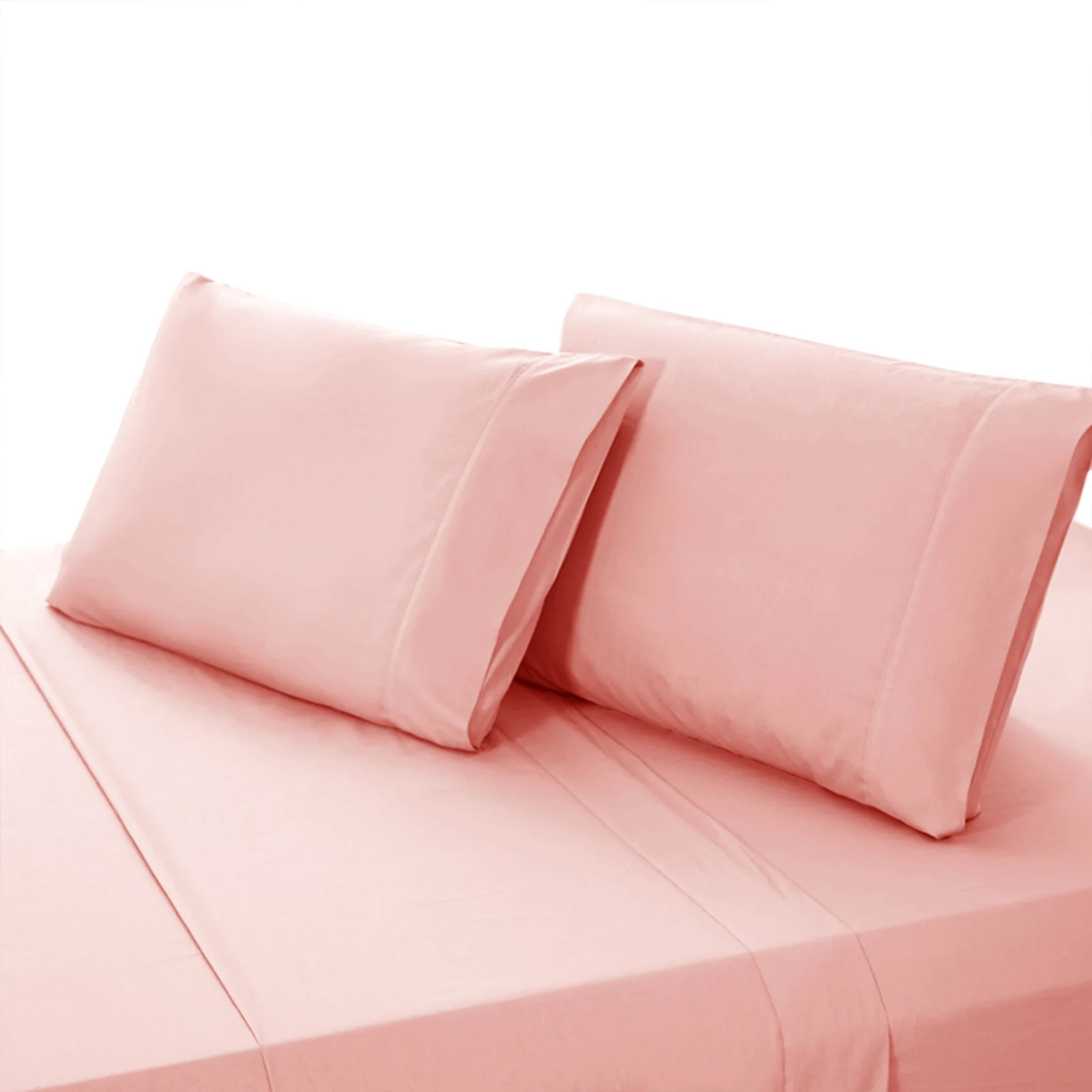 Valeria King Single 1000TC Ultra Soft Bed Sheet Set in Blush - Image 3