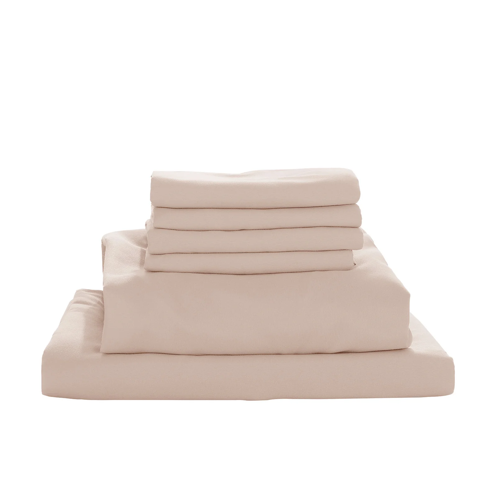 Valeria King Single 1000TC Ultra Soft Bed Sheet Set in Cream