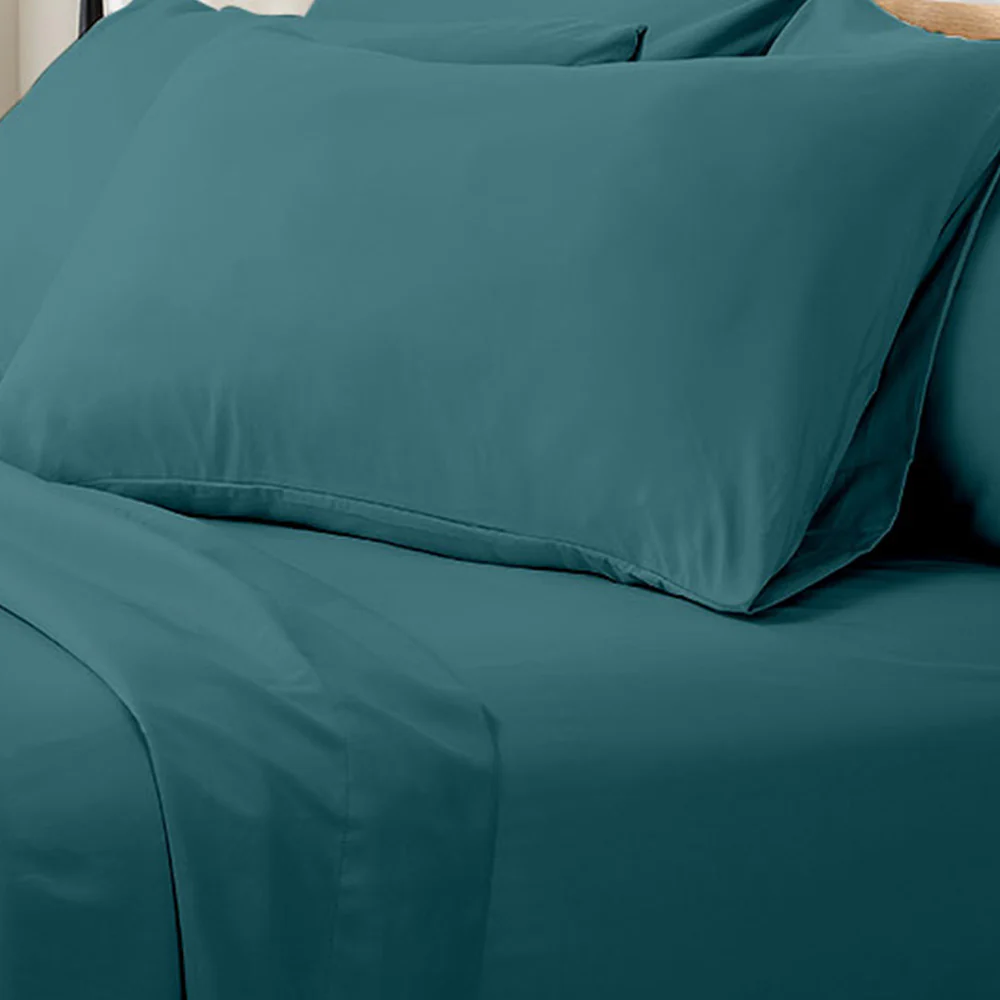 Valeria Single 1000TC Ultra Soft Bed Sheet Set in Moroccan Blue - Image 3