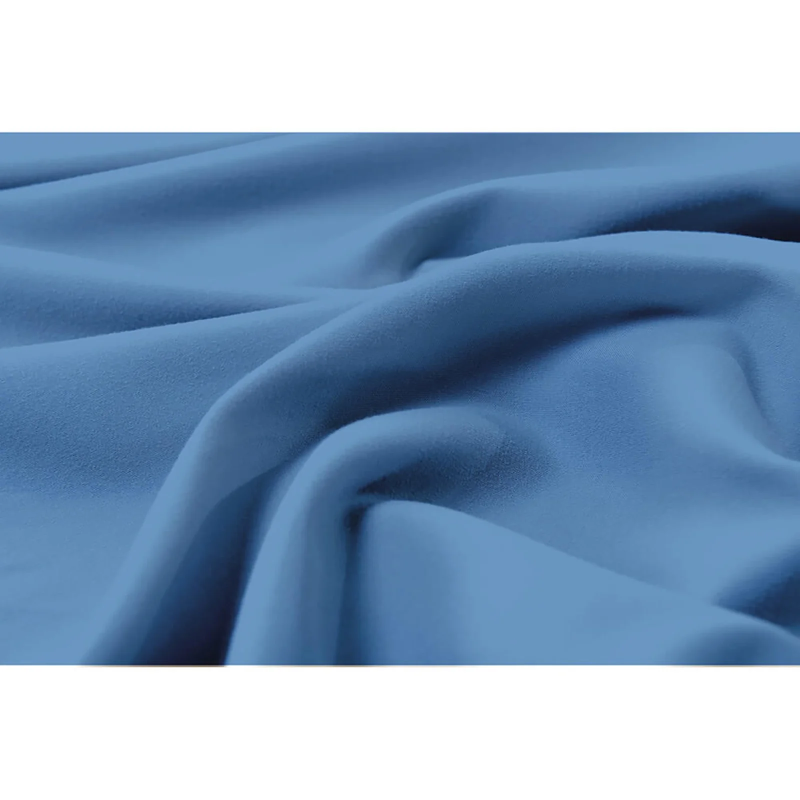 Valeria Super King 1000TC Ultra Soft Bed Sheet Set in Blue - Image 4