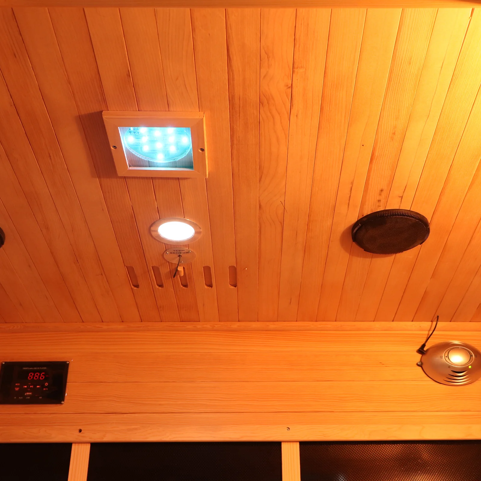 Valo 3 Person Carbon Fibre Infrared Indoor Sauna - Image 6