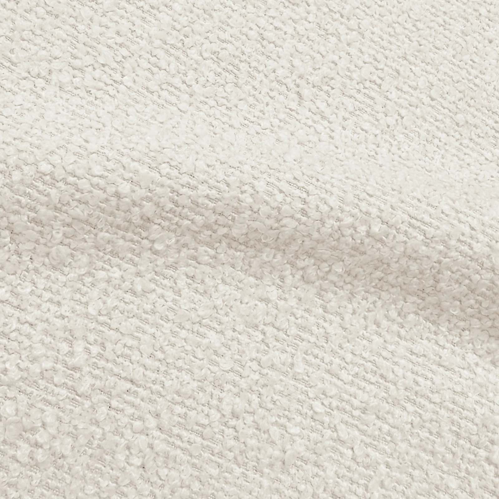 Vornell 3 Seater Performance Boucle Modular Sofa in Cream White - Image 7