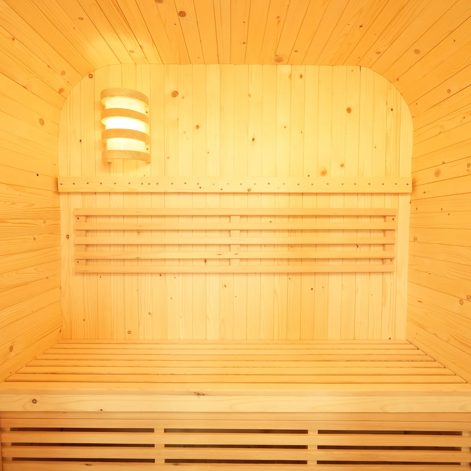 Waru 3 Person Traditional Finnish Outdoor Sauna in Natural - Image 7