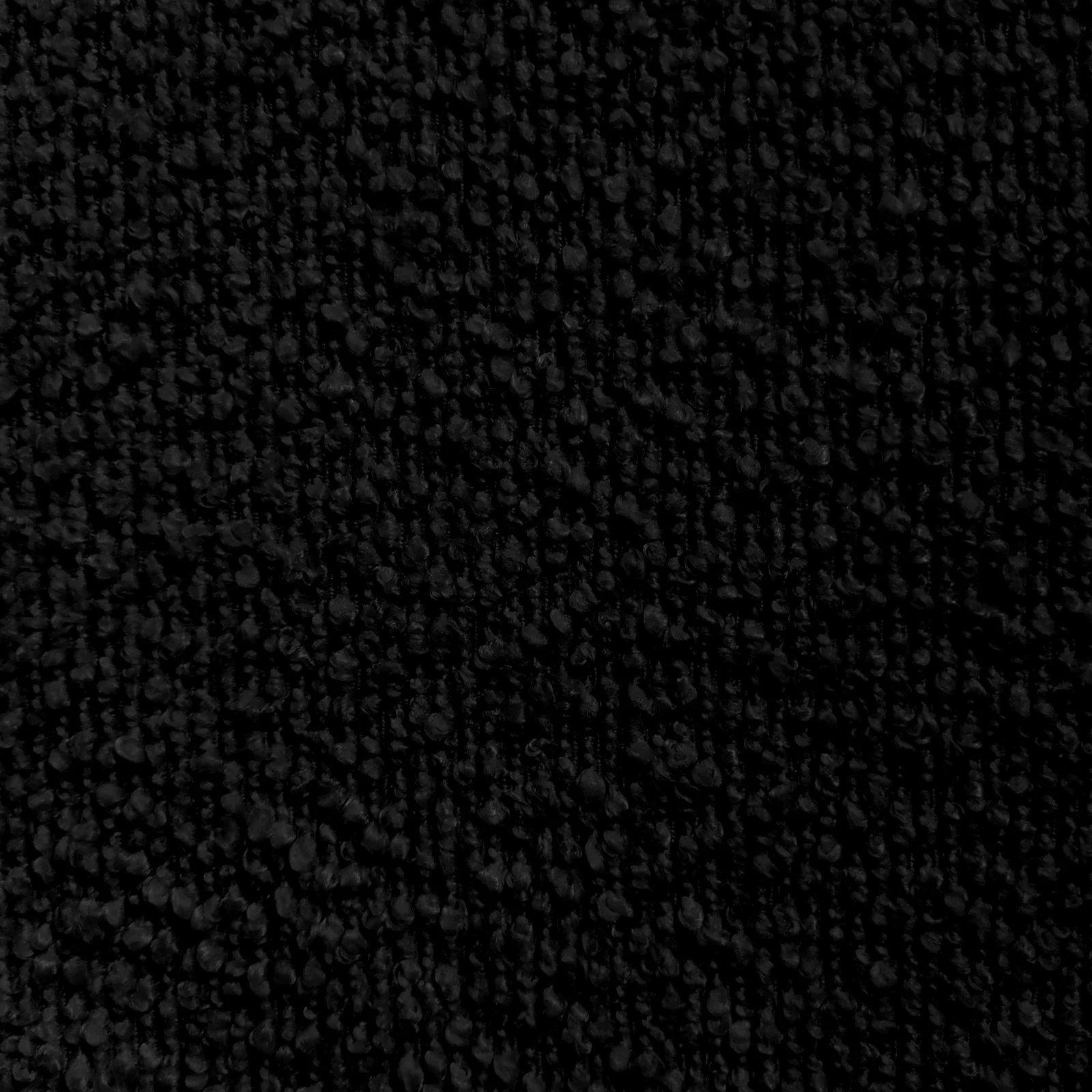 Wubin Boucle Premium Hardwood Dining Chair Set of 2 in Black - Image 11